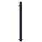 Dekorativ puller | Serie 484B | � 82 mm | fastmonteret, til indst�bning i beton med jordanker, total l�ngde ca. 1300 mm | uden l�s | med 1 �je